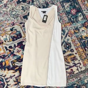 New Armani Exchange White/Ivory Dress